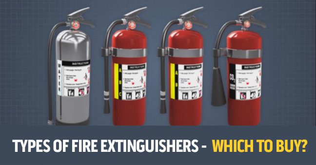 which fire extinguisher to buy for home