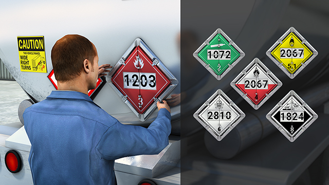 Hazard Placards And Their Numbers